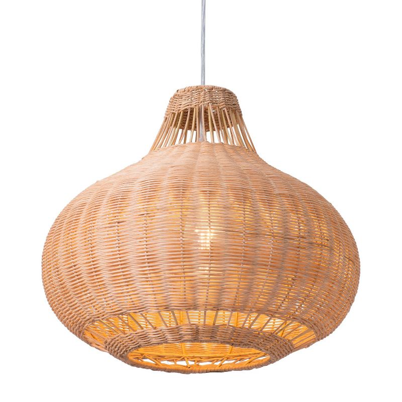 Tuane Ceiling Lamp Natural - ZM Home, 4 of 8