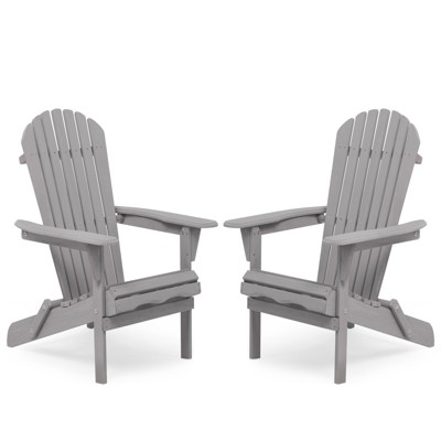 Maggift Patio Seating Sets Armchair sturdy Outdoor Garden Yard, Lawn, Backyard, Deck, Pool Side, Fire Pit, Half, Gray, 19.5"*31"*36"