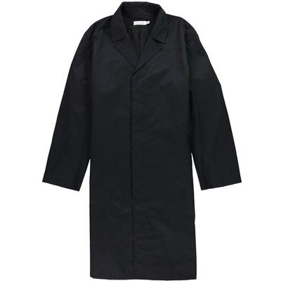 Calvin Klein Mens Classic Long Trench Coat Blazer Jacket