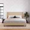 RealRooms Evie Upholstered Wingback Bed - 2 of 4