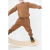 Organic Cotton Sweatsuit Set | Brown | Charlie Lou Baby - 3 of 4