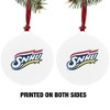Southern New Hampshire University Primary Logo Aluminum Holiday Christmas Tree Ornament  3.0" (7.6 cm) x 3.37" (8.6 cm) - 2 of 4
