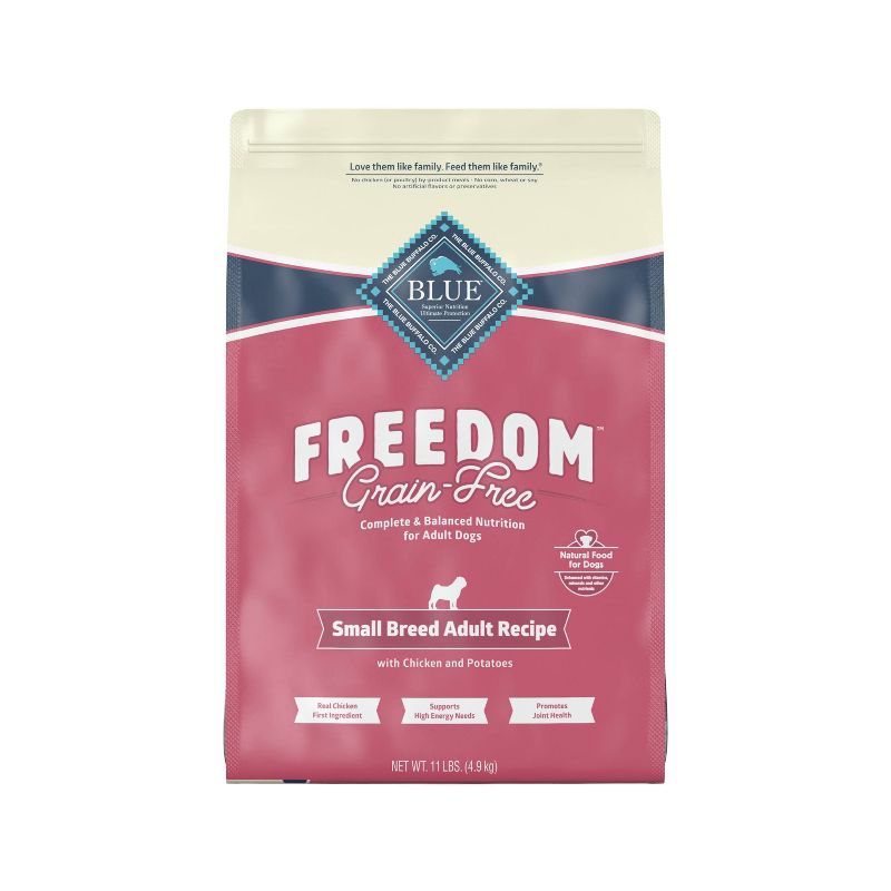 Blue Buffalo Freedom Grain Free with Chicken, Peas & Potatoes Small Breed Dry Dog Food, 1 of 11