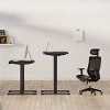 INFURNIC Desks Standing Desk Whole Piece Adjustable Height Workstation Sit Stand up Desk for Home Office, Black, 47.24"*23.62"*28.74" - 2 of 4