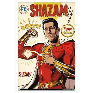 Trends International DC Comics Movie Shazam! Fury of the Gods - Comic Framed Wall Poster Prints - 1 of 4