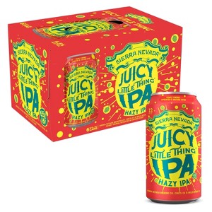 Sierra Nevada Juicy Little Thing IPA Beer - 6pk/12 fl oz Cans - 1 of 4