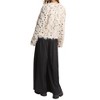 Women's Fuzzy Flair Soft Sequined Jacket - J.NNA - 3 of 3