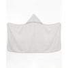 American Soft Linen Turkish Baby Toddler Hooded Bath Towel Set, 100% Cotton Soft Fluffy Baby Toddler Hooded After Shower Towels - 2 of 4