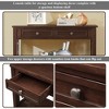 Farmhouse Console Table Entry Sofa Table with 4 Drawers & 1 Storage Shelf for Entryway Living Room Bedroom Hallway Kitchen - 4 of 4