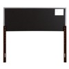 Glory Furniture Nova Faux Leather Upholstered Queen Headboard in Light Gray - 4 of 4