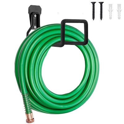 Hose Hanger, Heavy Duty Metal Hose Holder Wall Mount, Hook for Garden Hose/Expandable Hose