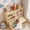 Toy Storage Organizer, Kid Bookshelf, Toy Storage Cabinet, Toddler Book Shelf for Kid Room, Bedroom, Nursery, Living Room - 3 of 4