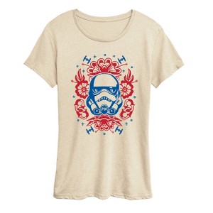 Women's - Star Wars - American Trad Tattoo Short Sleeve Graphic T-Shirt - 1 of 4