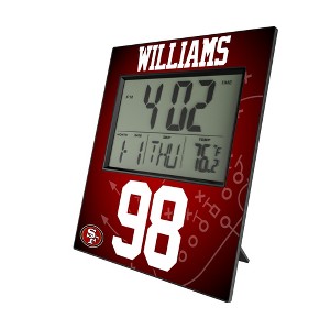 NFL San Francisco 49ers Players Game Tactic Wall Clock - 1 of 4