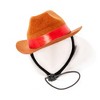 Midlee Cowboy Hat Dog Headband Halloween Costume- Large - image 2 of 4