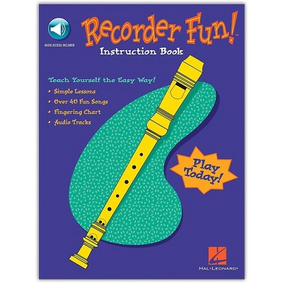 Hal Leonard Recorder Fun - Teach Yourself The Easy Way (Book/Online Audio)