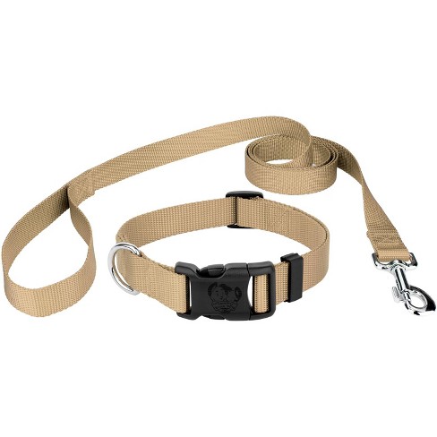 Deluxe Reflective Nylon Dog Collar & Leash