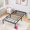 Jojoka Heavy Duty Metal Platform Bed Frame, 900 lbs Support, No Box Spring Needed, Quiet, Sturdy, Underbed Storage, Easy Assembly - 3 of 4
