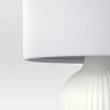 Fluted Ceramic Mini Table Lamp - Threshold™ - image 4 of 4
