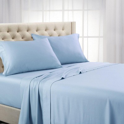Egyptian Linens Flex King (Split Top) Sheets 1000 Thread Count 100% Cotton Solid Sheet Sets
