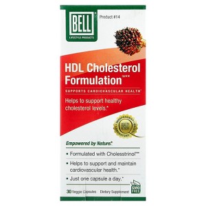 Bell Lifestyle HDL Cholesterol Formulation , 30 Veggie Capsules - 1 of 4