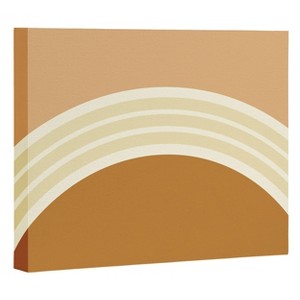 16" x 20" Urban Wild Studio One Day Clay Layers Unframed Wall Canvas - Deny Designs: Modern Digital Art for Home Decor - 1 of 4