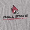 Men's Ball State University Official Distressed Primary T-Shirt - 2 of 4