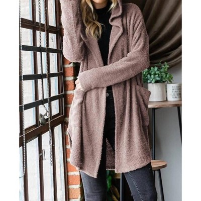 Women's Cozy Soft Knit Hoodie Cardigan - HEIMISH USA