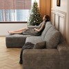 Cloud Couch with L-Shape Chaise,Modern Modular Sofa with Deep Seat, Upholstered Couches for Living Room Bedroom,Grey - 2 of 3