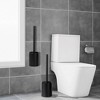 REGALWOVEN Stainless Steel Wall Mounted Bathroom Essentials Small Scrubber 360 Degree Toilet Brush with Holder - 4 of 4