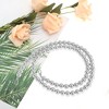 Unique Bargains Faux Pearl Handbag Strap Silver Tone 1 Pc - 4 of 4