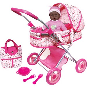 Lissi Deluxe Doll Pram with Baby Doll - 1 of 4
