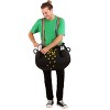 HalloweenCostumes.com One Size Fits Most   Pot of Gold Adult Costume, Black/Brown - 2 of 3