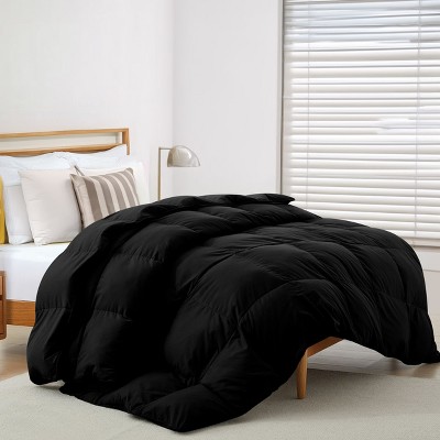 Down Alternative Comforter Ultra Soft All Season Solid Color Comforter with Corner Tabs Microfiber Duvet Insert - Lux Decor Collection