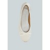 Fearless Satin Bow Embellished Women Ballerinas - 4 of 4