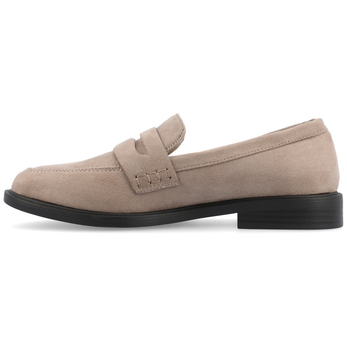 Женские туфли Journee Collection Women's Raichel Slip On Loafer Flats, 7.5 Stone — фото 2