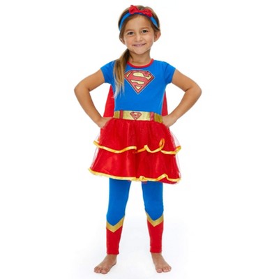 Dc Comics Justice League Supergirl Newborn Baby Girls Costume Dress ...