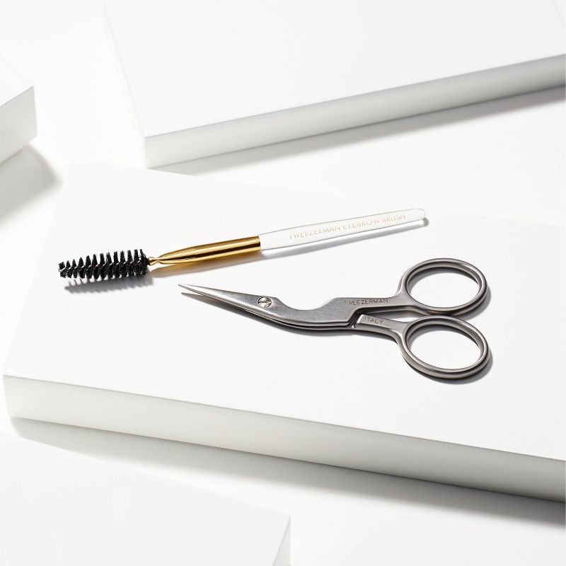 Tweezerman Eyebrow Shaping Scissors And Brush Set - 2Pc, 4 of 8
