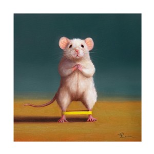 Trademark Fine Art - Lucia Heffernan Gym Rat Duck Walk Canvas Art - 1 of 4