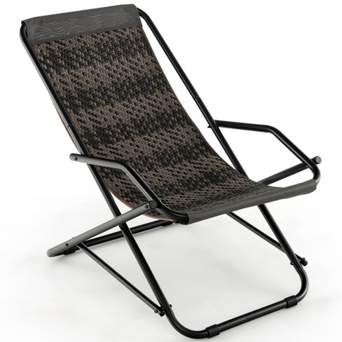 Sling folding best sale patio chair target