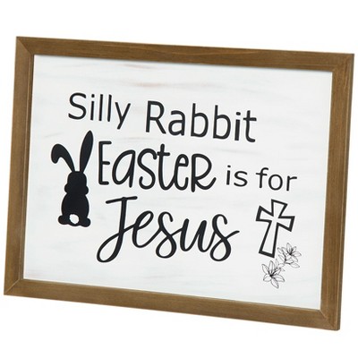 The Lakeside Collection Easter Bathroom Accents Wall-Sign or Tissue Box Religious Sentiments