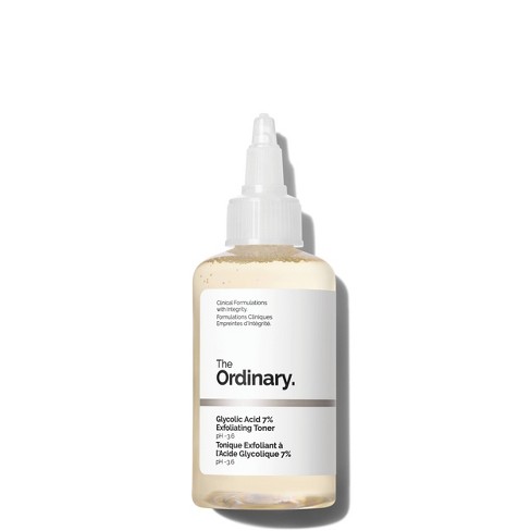  RoukJouk The Ordinary Glycolic Acid Toner, 100ml Glycolic Acid  7% Toning Solution, Acido Glicolico 7 Percent Exfoliating Toning Solution,  Naturium Refreshing, and Rejuvenate Your Skin : Beauty & Personal Care