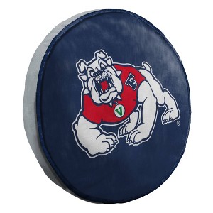 NCAA Fresno State Bulldogs 15" Circular Cloud Pillow - 1 of 4