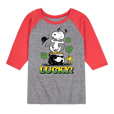 Boys' - Peanuts - Lucky Snoopy : Target