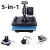 HOMDOX 5/8-in-1 Heat Press 15"x12" with LCD Control Panel|Full 360°Swing Away|Multi-Spring Pressure Knob Sublimation Vinyl Digital|for Tshirt/Cap/Mug - 4 of 4