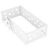 CAVINAS Twin/Full Size Kid Floor Bed with Guardrails&Doors,Montessori Toddler Bed Frame,Solid Wood Floor Beds for Girls,Boys,No Slats Included,White - 4 of 4