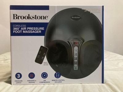 Brookstone 360 Air Pressure Foot Massager Target