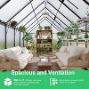 Greenhouse for Outdoors, Heavy-Duty Walk-In Greenhouse Kit with Quick Setup Frame, Roof Vent & Reinforced Structure for Garden Backyard - 3 of 4