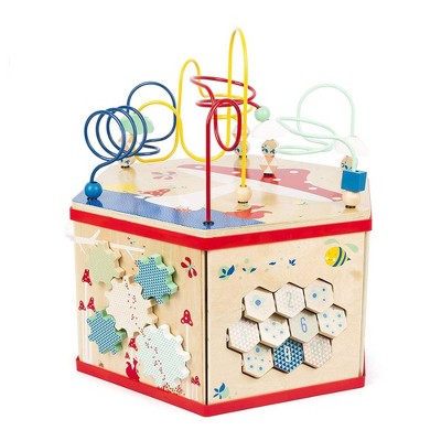 Small Foot Wooden Toys XL Activity Center 7 In 1 Iconic Motor Skills "Move It!" Playset