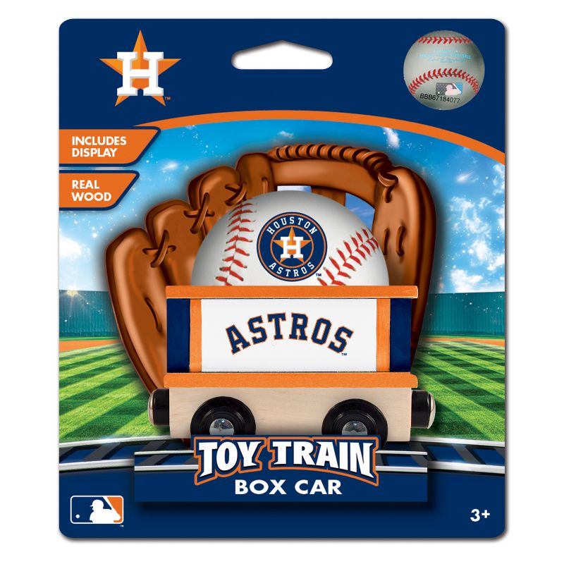 MasterPieces Wood Train Box Car - MLB Houston Astros, 3 of 5